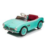 Elektrické autíčko BMW Retro - nelakované - tyrkysové